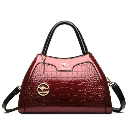 Luxuriöse Lacklederhandtaschen für Damen